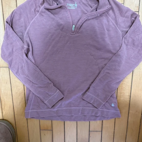 Women’s size Large Merino 1/4 Zip - Picture 2 of 7